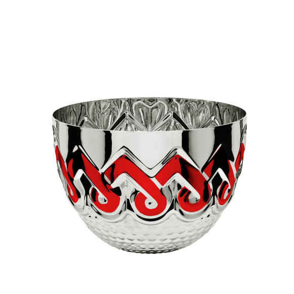 Immagine di 3/4 FIOCCO SILVER-RED D. 160