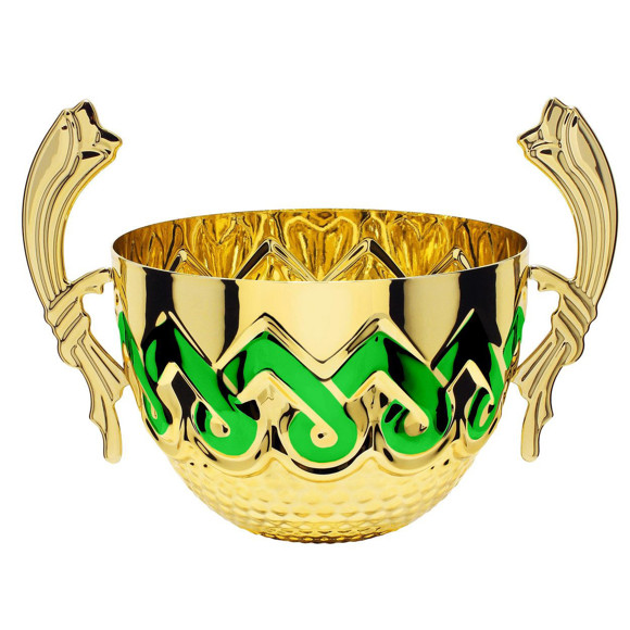 Immagine di 3/4 FIOCCO GOLD-GREEN D. 140 CORNUCOPIA