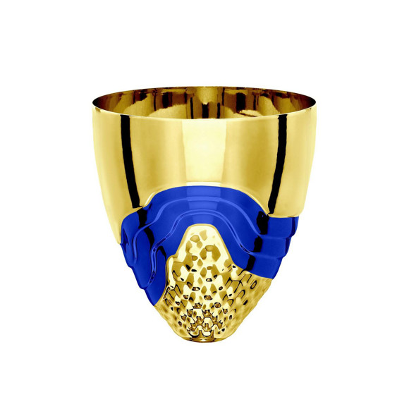 Immagine di CONO ESAGONI GOLD-BLUE D. 160