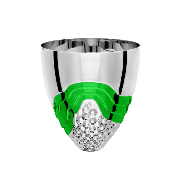 Immagine di CONO ESAGONI SILVER-GREEN D. 200