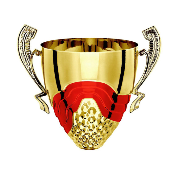 Immagine di CONO ESAGONI GOLD-RED D. 120 LINEARE