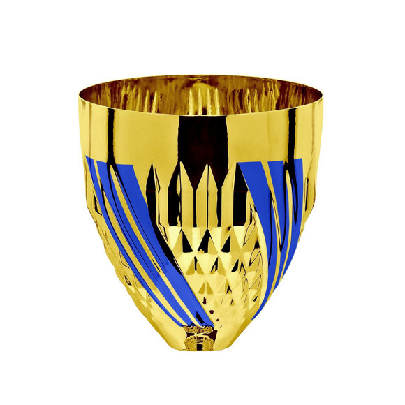 Immagine di CONO PIRAMIDE GOLD-BLUE D. 140