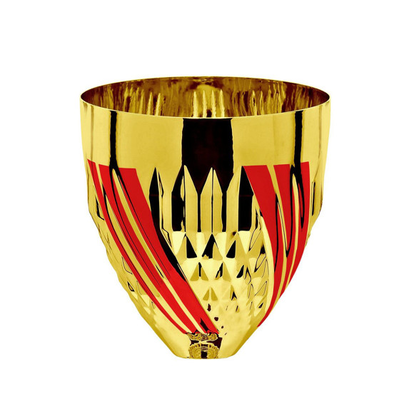 Immagine di CONO PIRAMIDE GOLD-RED D. 200