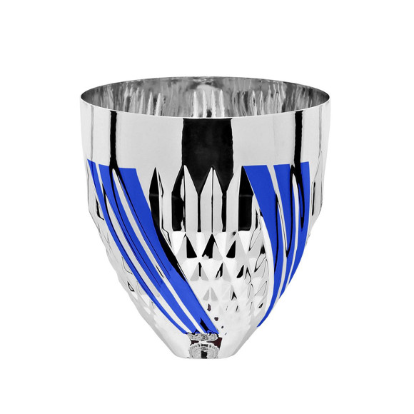 Immagine di CONO PIRAMIDE SILVER-BLUE D. 080