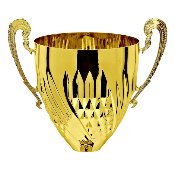 Immagine di CONO PIRAMIDE GOLD- D. 100 ONDULATA
