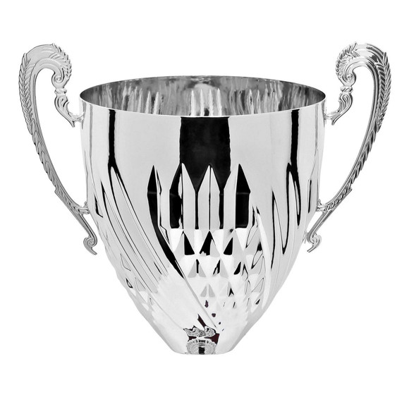 Immagine di CONO PIRAMIDE SILVER D. 180 ONDULATA