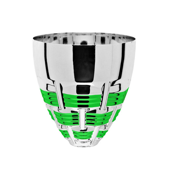 Immagine di CONO CESTINO_02 SILVER-GREEN D. 200