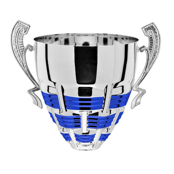 Immagine di CONO CESTINO_02 SILVER-BLUE D. 120 LINEARE