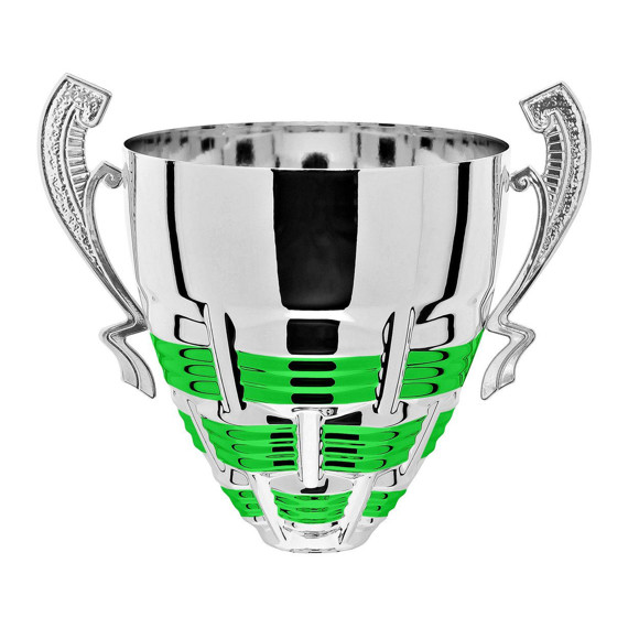 Immagine di CONO CESTINO_02 SILVER-GREEN D. 240 LINEARE