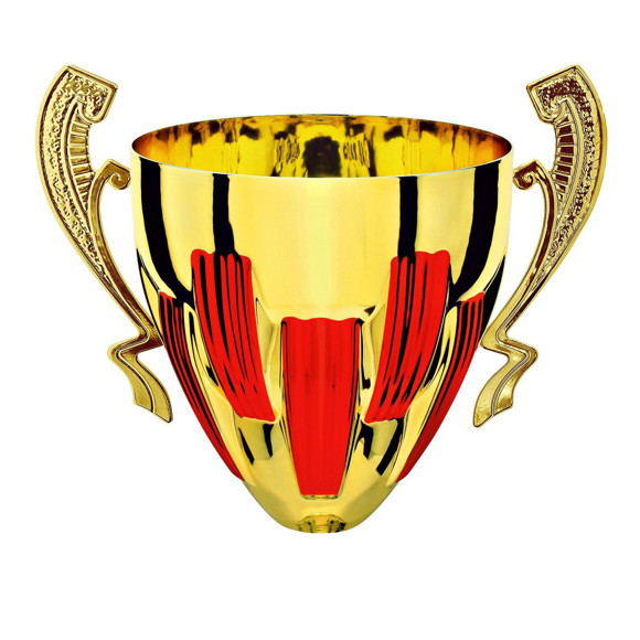 Immagine di CONO BRETELLA GOLD-RED D. 160 LINEARE