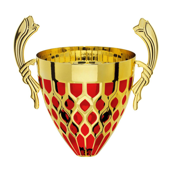 Immagine di CONO RETE GOLD-RED D. 140 CORNUCOPIA