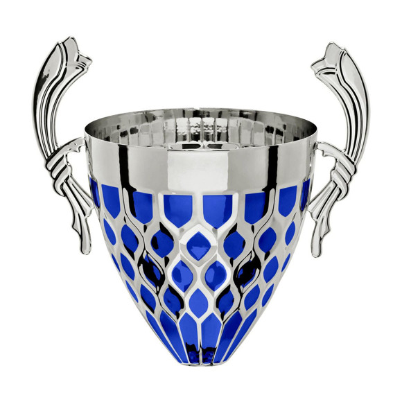 Immagine di CONO RETE SILVER-BLUE D. 240 CORNUCOPIA