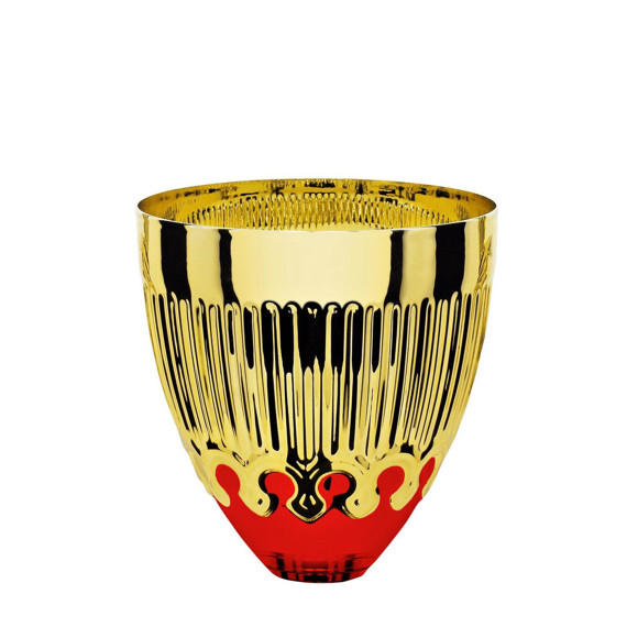 Immagine di CONO MERLETTO GOLD-RED D. 140