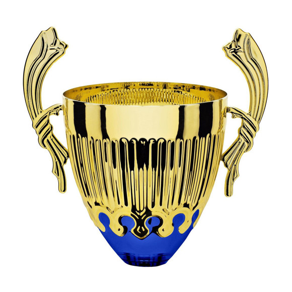 Immagine di CONO MERLETTO GOLD-BLUE D. 200 CORNUCOPIA