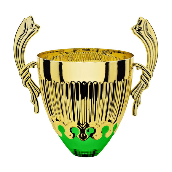 Immagine di CONO MERLETTO GOLD-GREEN D. 140 CORNUCOPIA