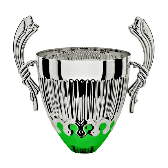 Immagine di CONO MERLETTO SILVER-GREEN D. 160 CORNUCOPIA