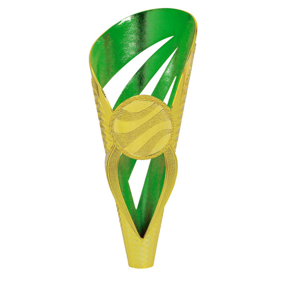 Immagine di Plastic Cup MONTE CARLO H235 GOLD-GREEN
