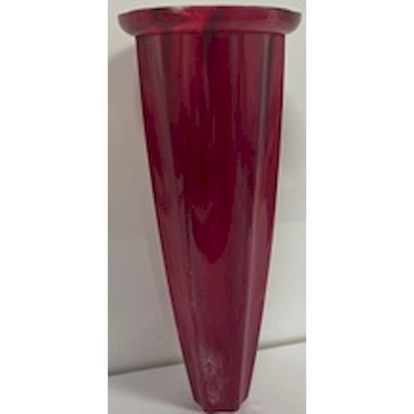 Immagine di Plastic Cone BOLOGNA H 112 VENATA CHERRY