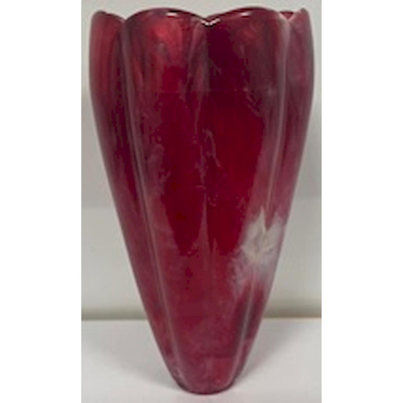 Immagine di Plastic Cone AOSTA h.90 VENATA CHERRY