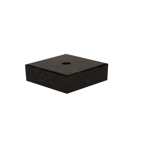 Immagine di Marble bases 8,5x8,5x4 Black 