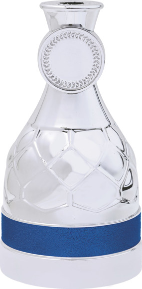 Immagine di Plastic Cone MILTON diam 54 - h 105 SILVER-BLUE